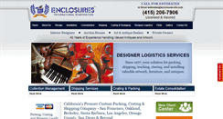 Desktop Screenshot of enclosures-dls.com